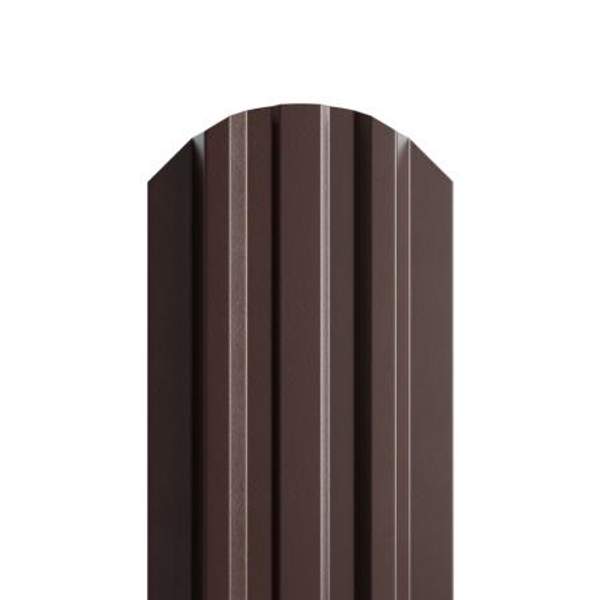 Металл Профиль Штакетник металлический МП LАNE-O 16,5х99 (PURMAN-20-RR32-0.5)