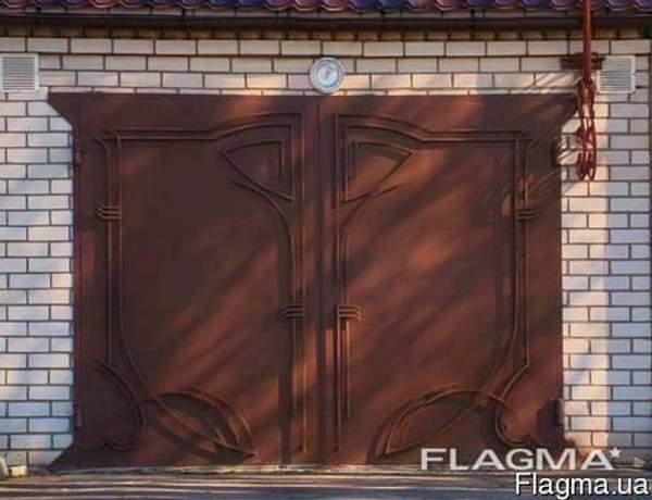 Металлические гаражные ворота