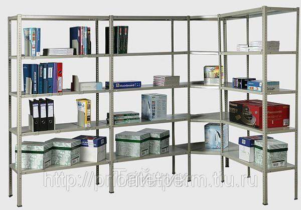 Металлические стеллажи архивные