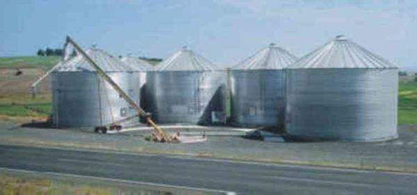 Металлические зернохранилища