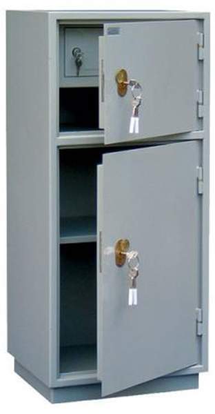 Металлический бухгалтерский шкаф КБС - 042Т
