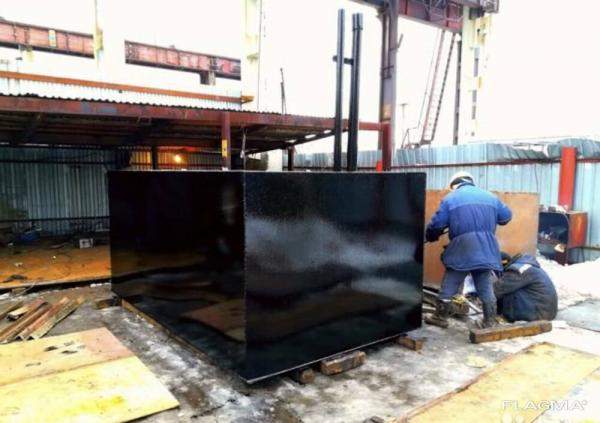 Металлический септик, бак, ёмкость 10м3 под канализацию