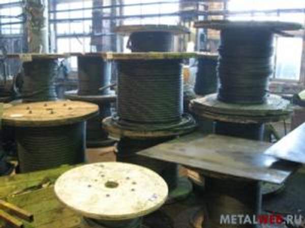 Металлический трос авиационный, трос танковый, трос крепежный