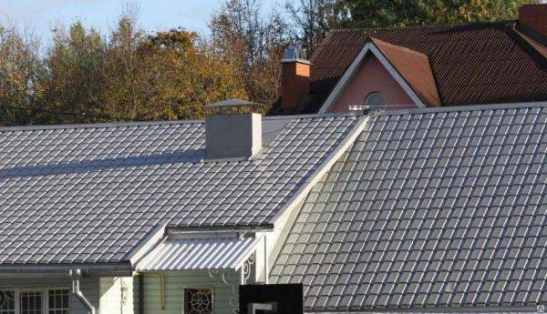 Металлочерепица КАСКАД МеталлПрофиль 0,45 мм