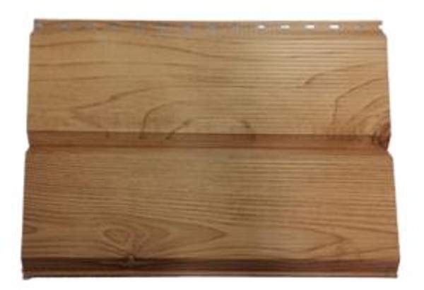 Металлосайдинг брус под дерево