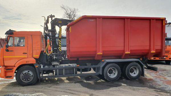 Металловоз на шасси КамАЗ-65115 (двиг. Cummins) с г/м VM10L74