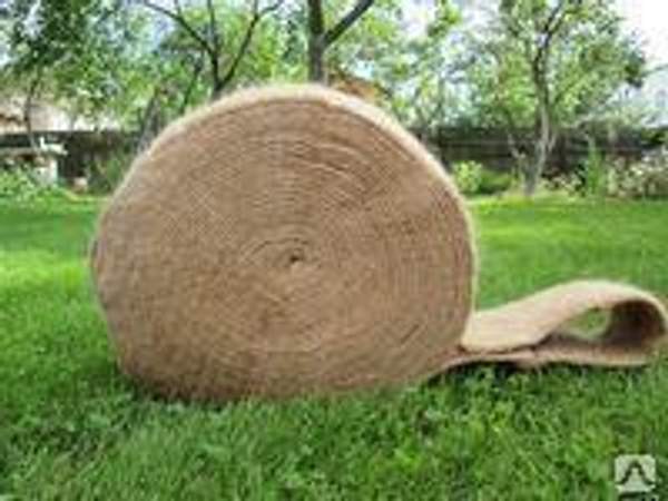 Межвенцовый утеплитель - джут для деревянного дома. Шир.0.20 м. дл 20 п.м.