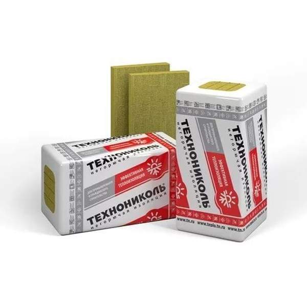 Минеральная фасадная вата Технониколь Технофас Эффект 50мм плотность 135