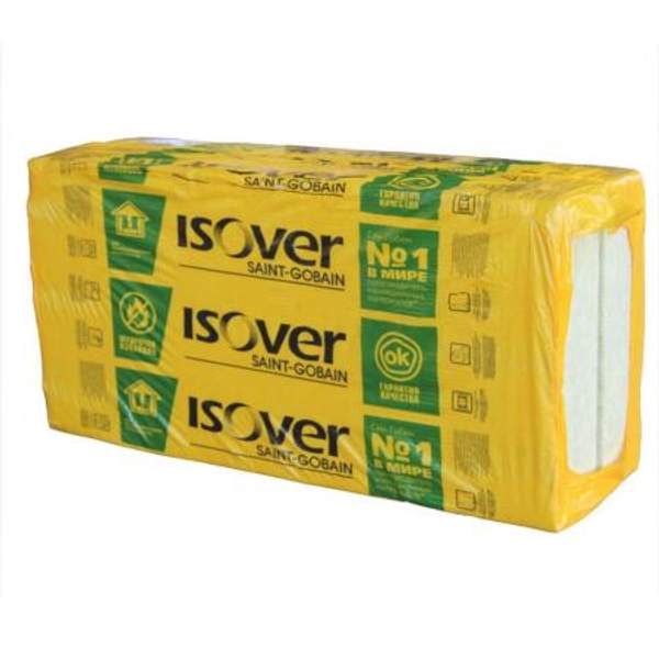 Минераловатный утеплитель Isover Стандарт 100 1200х600х100 мм / 4 шт.