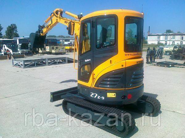 Мини-экскаватор гусеничный Hyundai R27Z-9