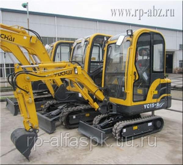 Мини-экскаватор YUCHAI YC15-8