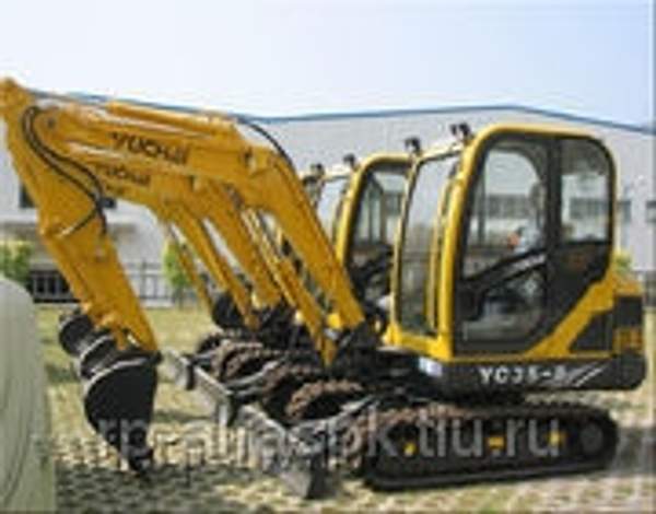Мини-экскаватор YUCHAI YC35-8