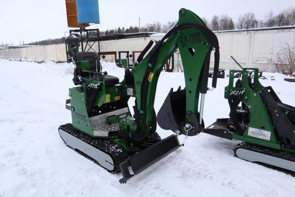 МИНИ-ЭКСКАВАТОРЫ ГУСЕНИЧНЫЕ БЛ-1700