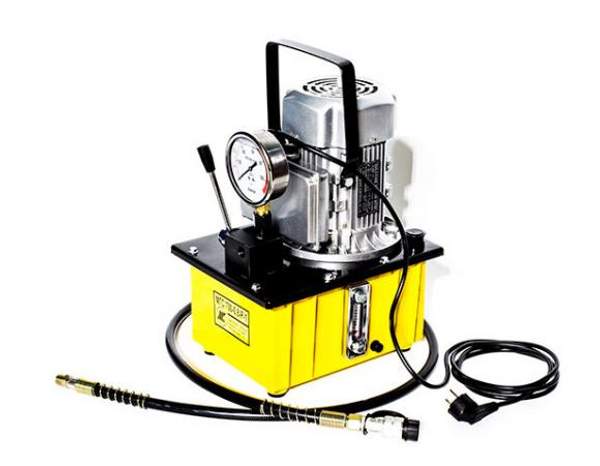 Мини гидростанция сверхвысокого давления ГГС 1500-0.11П-Р-1 с пультом и ручным распределителем