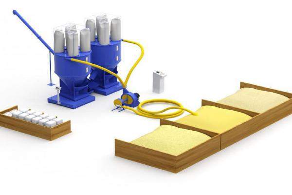 Мини комбикормовый завод 5,0т/ч
