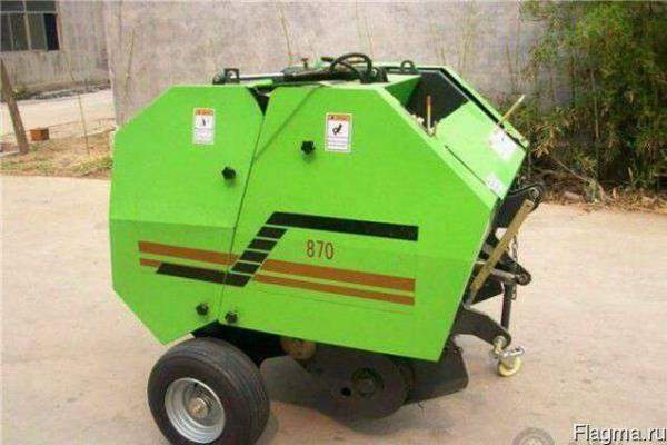 Мини пресс подборщик 0870 на трактор