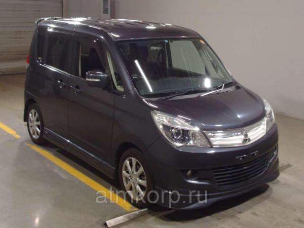 Минивэн 1 поколение MITSUBISHI DELICA D 2 кузов MB15S гв 2013 полный привод 4 wd пробег 66 т.км цвет серый