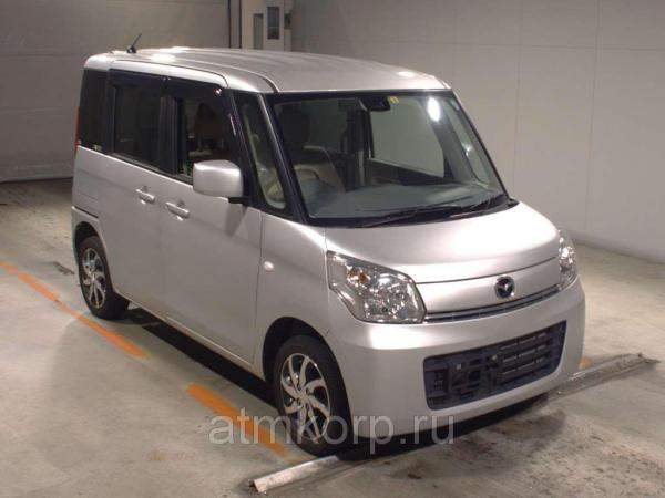 Минивэн 1поколение рестайлинг MAZDA FLAIR WAGON CUSTOM STYEL гв 2014 пробег 11 т.км цвет серебристый