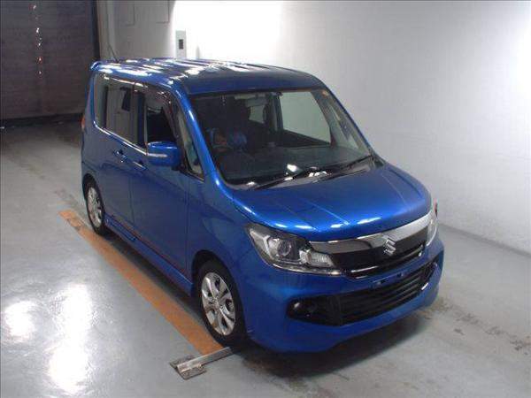 Минивэн 2 поколение SUZUKI SOLIO BANDIT класса компактвэн гв 2013 пробег 78 тыс км цвет СИНИЙ