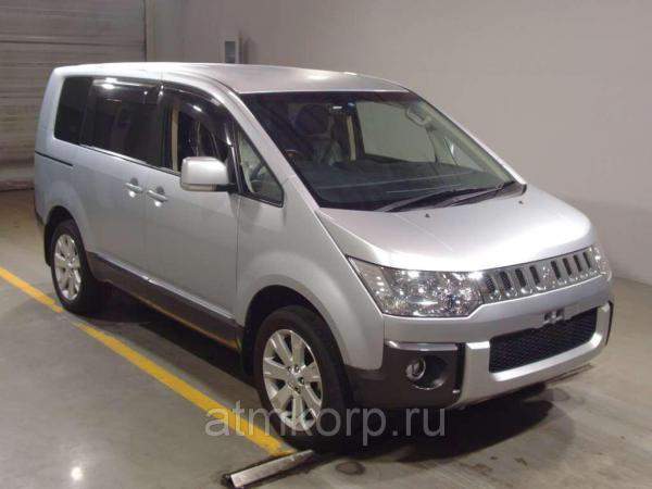 Минивэн 5 поколение MITSUBISHI DELICA D5 г 2014 полный привод 4 wd салон 8 мест 28 т.км серебристый двухтонный