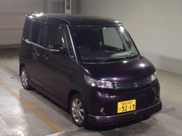 Минивэн SUZUKI PALETTE SW кузов MK21S класса микровэн гв 2012 пробег 74 тыс км цвет темный аметист