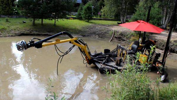 Миниземснаряд Боцман 150 для очистки, углубления, добычи