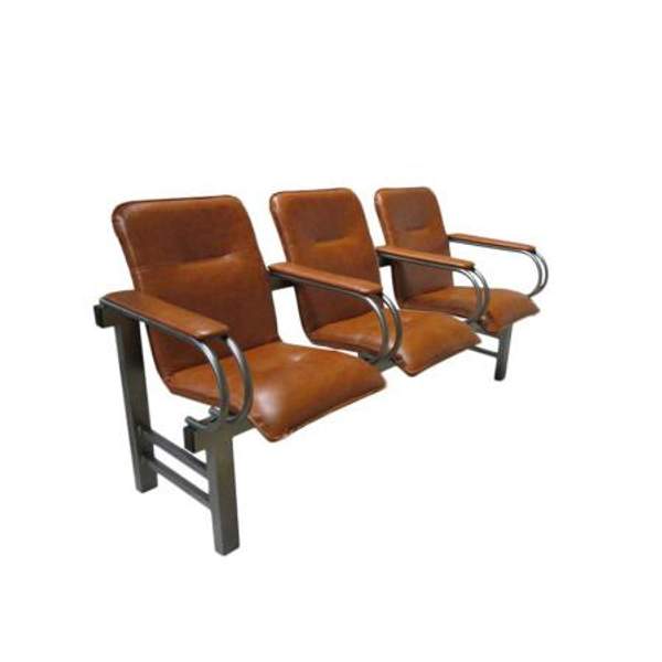 Многоместная секция "Комфорт" 3-х местная с подлокотниками