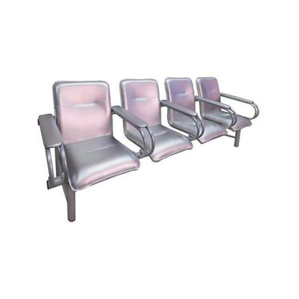 Многоместная секция "Комфорт" 4-х местная с подлокотниками