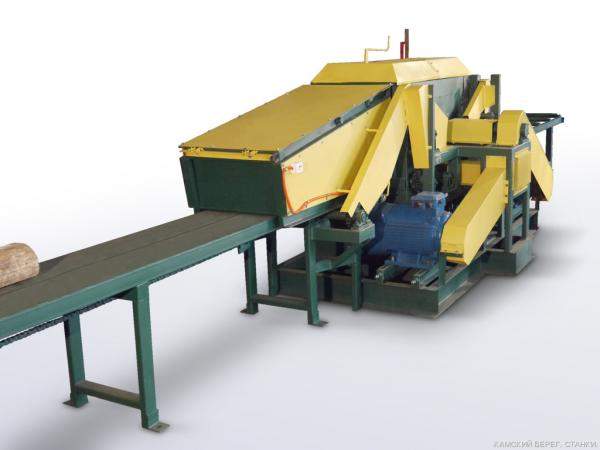 Многопильный дисковый двухвальный станок "Вектор 2"