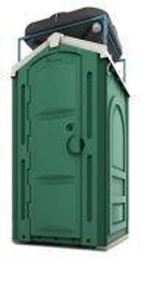 Мобильная душевая зеленая