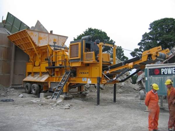 Мобильная роторная дробилка RK1012