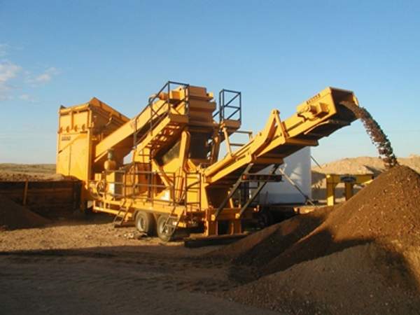 Мобильная роторная дробилка RK643