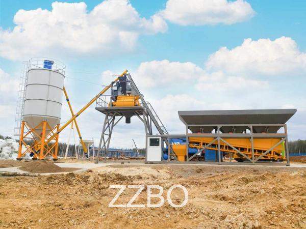 Мобильный бетонный завод К0МПАКТ-60 (РБУ, БРУ)