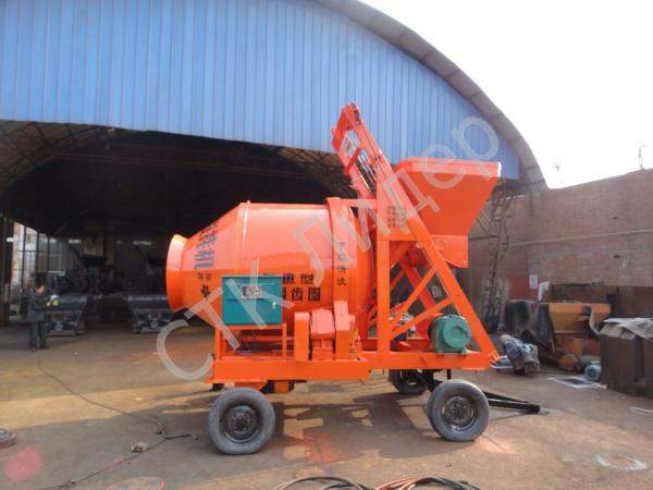 ✅ Мобильный гравитационный бетоносмеситель JZC750