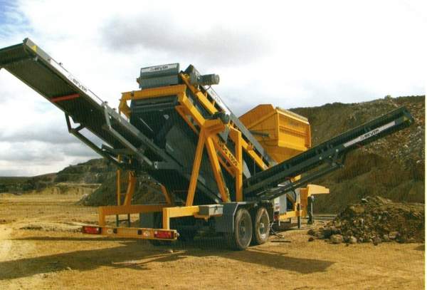 Мобильный грохот BEYER BM3515 -R