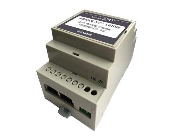 Modbus TCP+Switch МЕРКУРИЙ 230 – 236