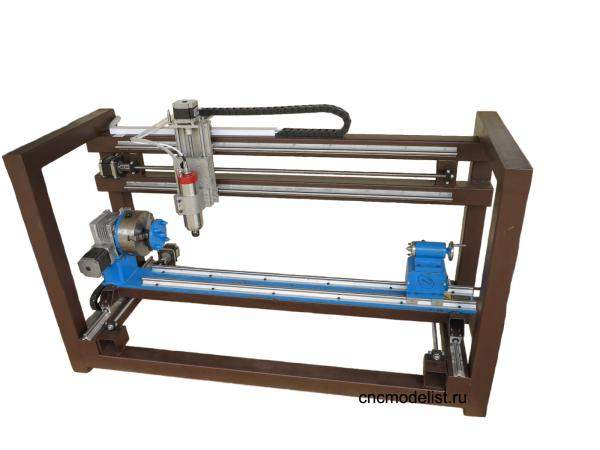 МОДЕЛИСТ-130ТS4X ТОКАРНО-ФРЕЗЕРНЫЙ СТАНОК С ЧПУ