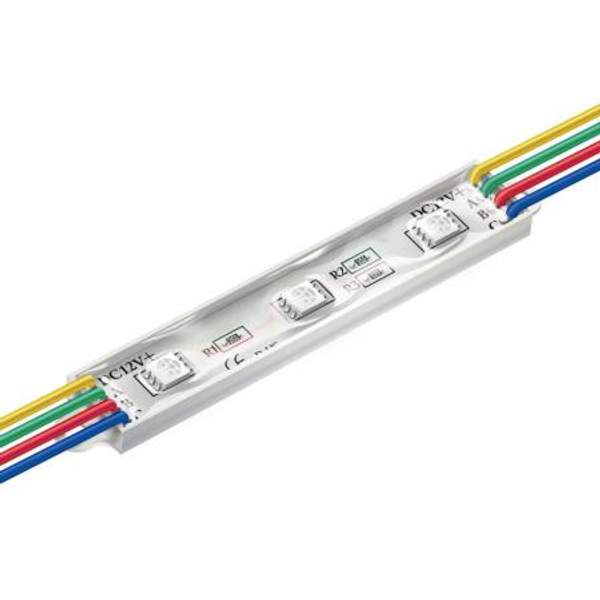 Модуль светодиодный 3SMD2835 IP 65 0,72вт RGB