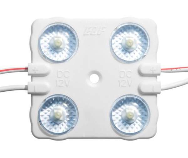 Модуль светодиодный ELF VIVO-2019 4SMD с линзой 12В IP67 белый