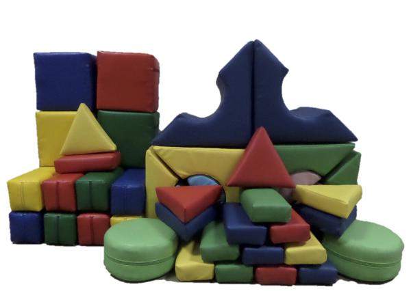 Модули мягкие для детей - 41 элемент