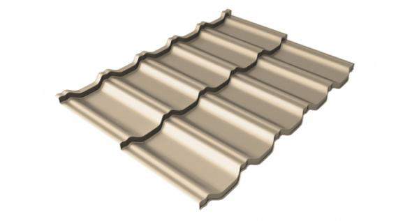 Модульная металлочерепица GrandLine Kvinta Uno VELUR ral1015