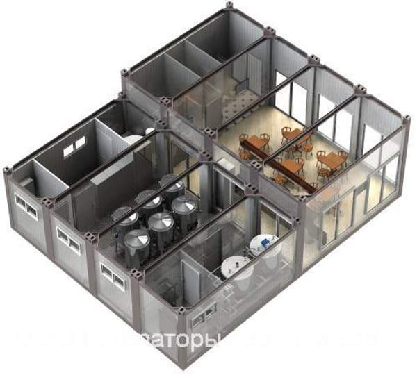 Модульная пивоварня от 500 литров под ключ