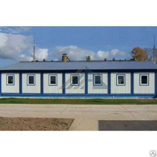 Модульное здание БКМ20 6х16,8 общежитие