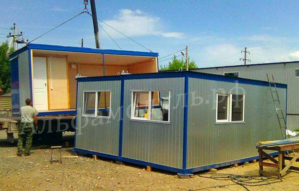 Модульные быстровозводимые здания