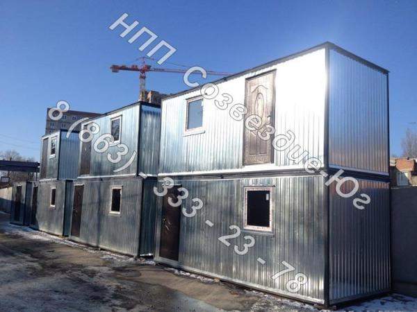 Модульные здания из блок-контейнеров