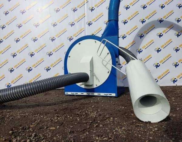 Молотковая пневмодробилка зерна ДПМ-7.5