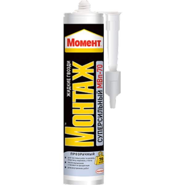 Момент Монтаж Суперсильный МВп-70 прозрачный