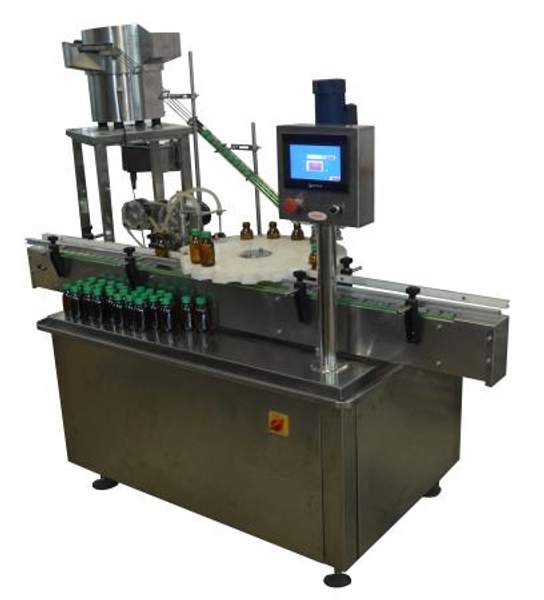 Моноблок разливочно-укупорочный "Мастер" для стеклянных флаконов с винтовым горлом МЗ-400ЕД