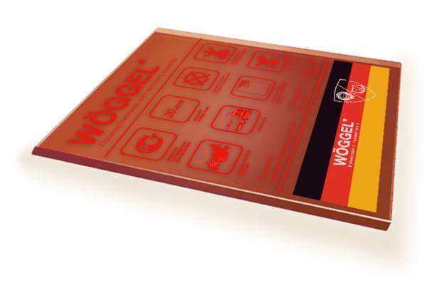 Монолитный поликарбонат WOGGEL Коричневый 3050х2050х3 мм