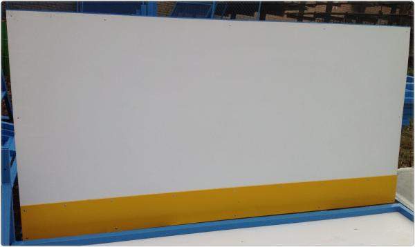 Моностеклопластиковый хоккейный борт 7mm